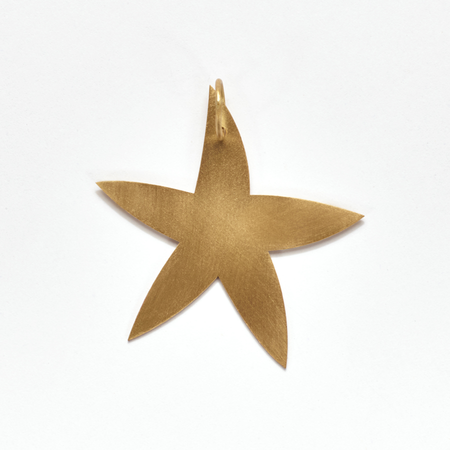 Pingente Estrela do Mar Ouro M