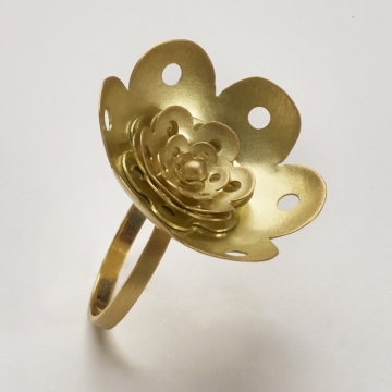 Anel Rosa G