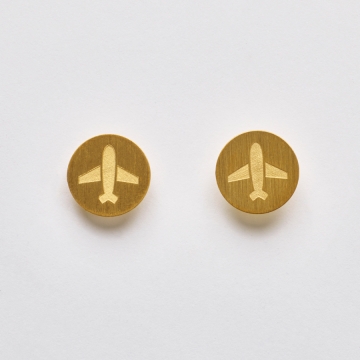 Brinco Paetê Milagrito Avião