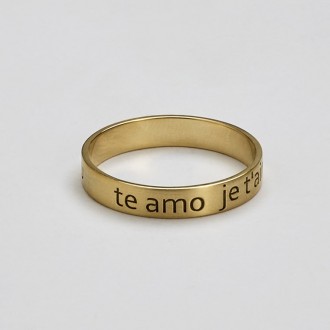 Anel 4 Amores Fino