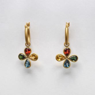 Brinco Argola P Unidunite Trevo