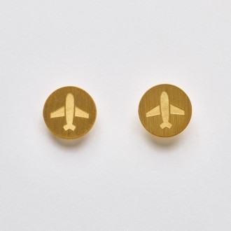 Brinco Paetê Milagrito Avião