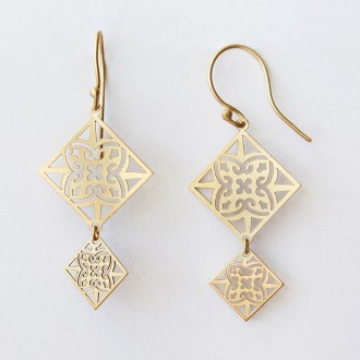 Brinco Ladrilhos Arabesco Duo