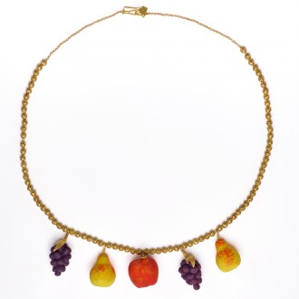 Colar Salada Mista Colorida