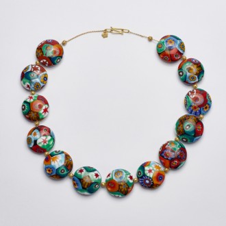 Colar Veneza Pastilha - 20mm