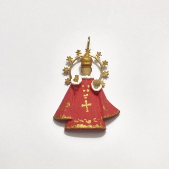 Pingente Menino Jesus de Praga M