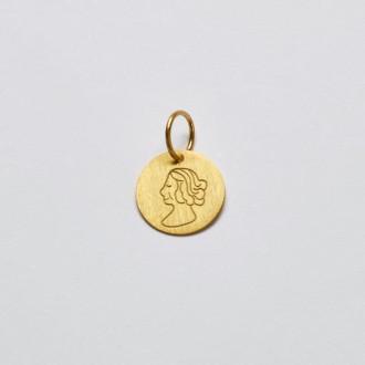 Pingente Paetê Milagrito Cabeça