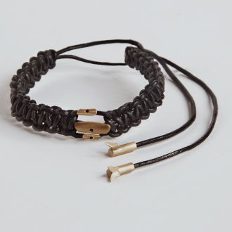 Pulseira Macramê preta