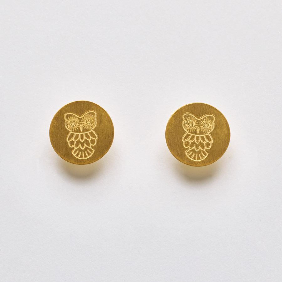 Brinco Paetê Milagrito Coruja