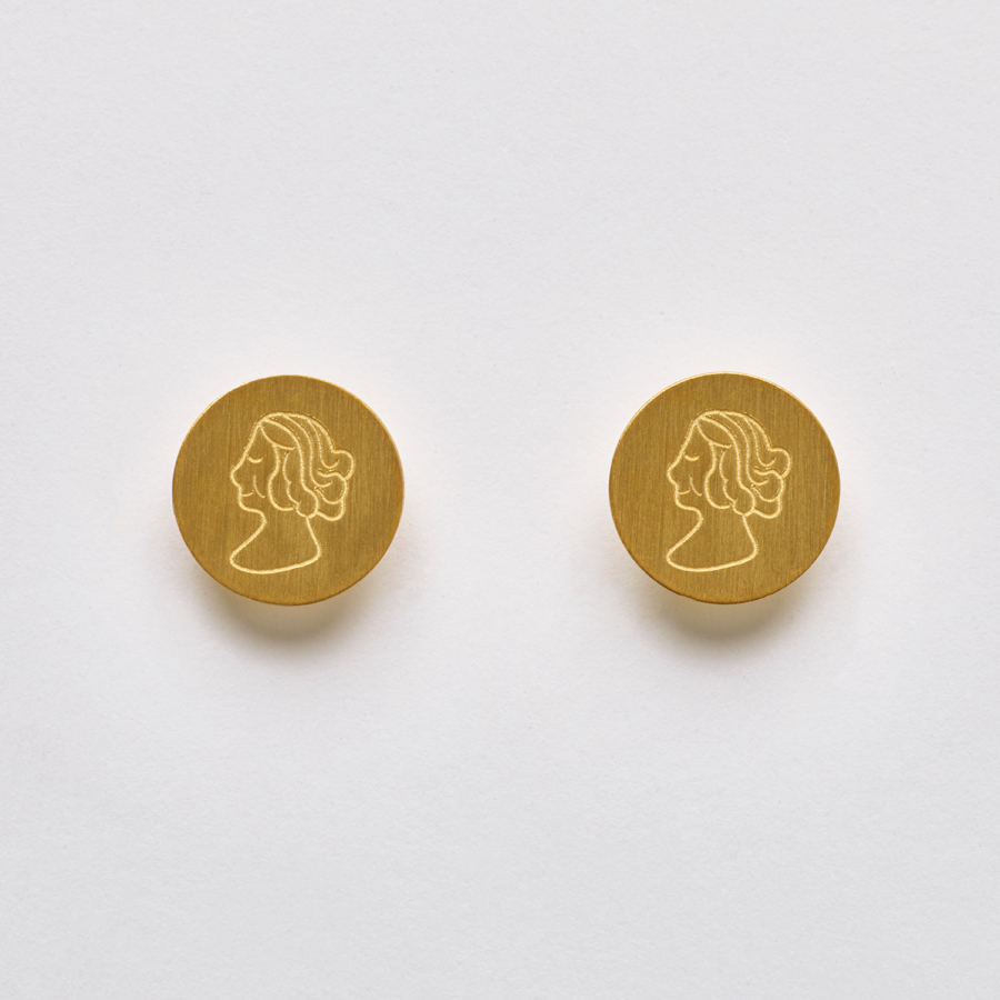 Brinco Paetê Milagrito Cabeça