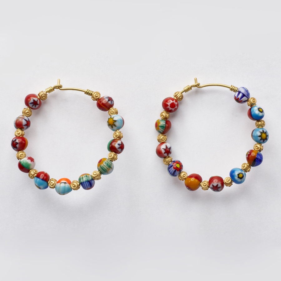 Brinco Argola Roma Veneza 6mm