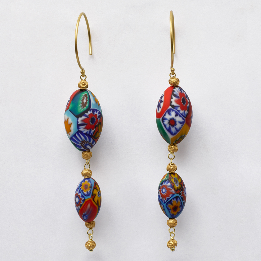 Brinco Veneza Soffiato Arroz 