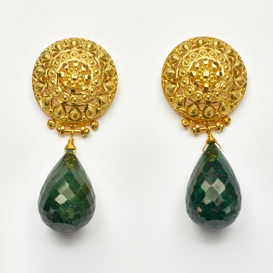 Brinco Jina G Esmeralda