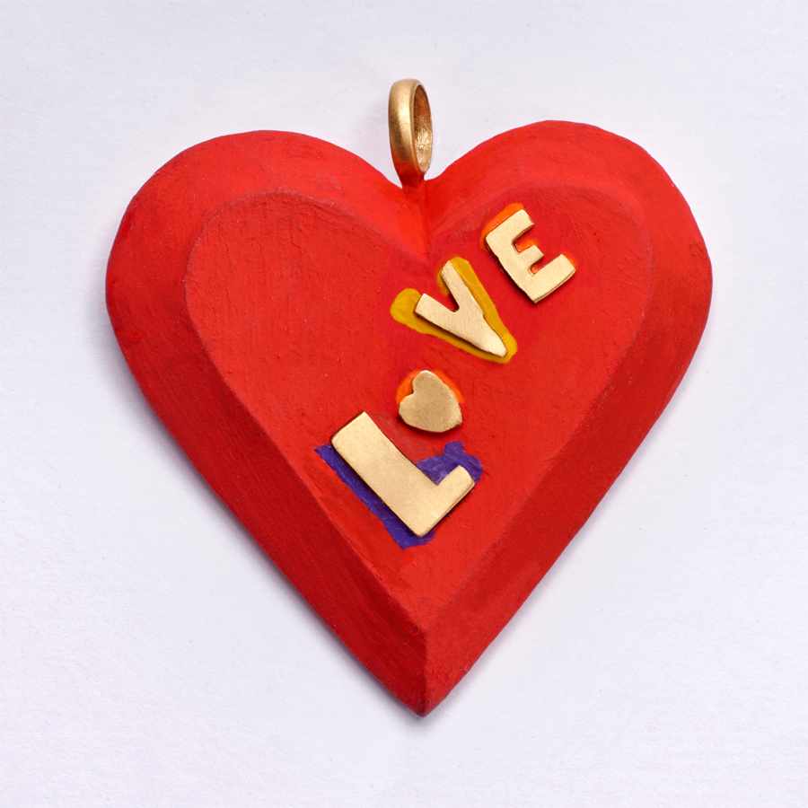 Pingente Cor Love 2000 Vermelho P Pingente Cor Love 2000 Vermelho P