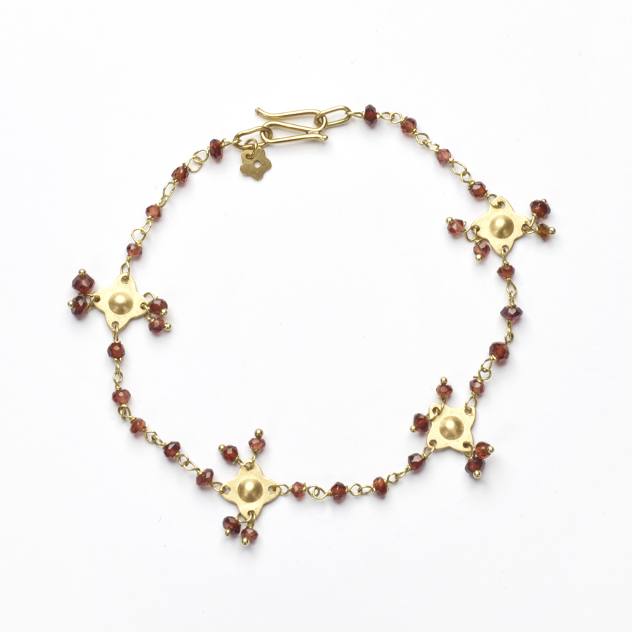 Pulseira Índia Granada